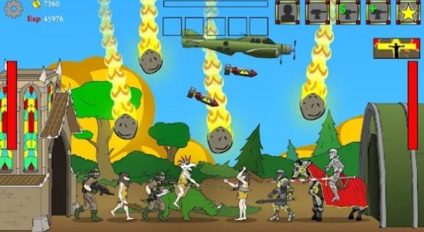 Gameplay screenshot from age of war for Android