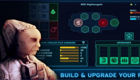 Gameplay screenshot from battlevoid harbinger for Android