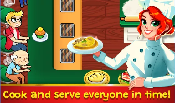 Gameplay screenshot from chef rescue the cooking game for Android