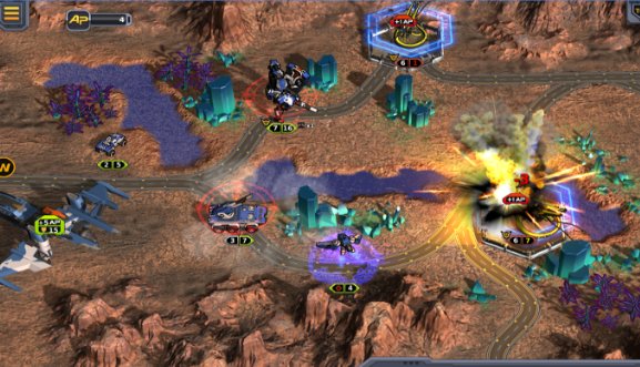Gameplay screenshot from codex of victory for Android