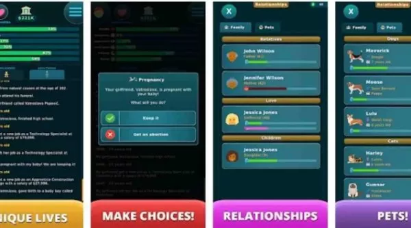 Gameplay screenshot from AltLife - Life Simulator for Android