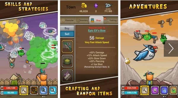 Gameplay screenshot from archercat for Android