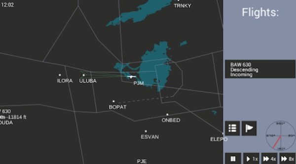 Gameplay screenshot from atc manager for Android