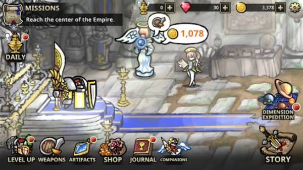 Gameplay screenshot from counter knights for Android