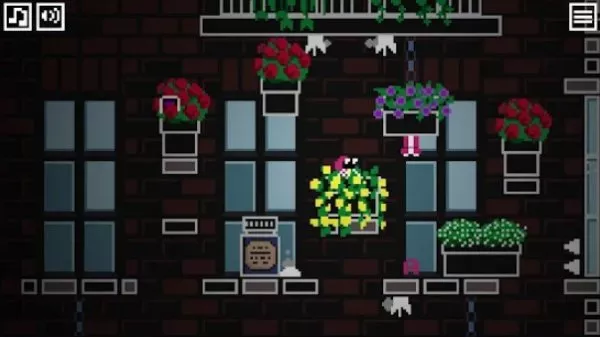 Gameplay screenshot from arachnowopunk for Android