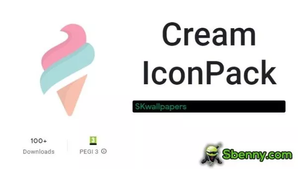 cream iconpack