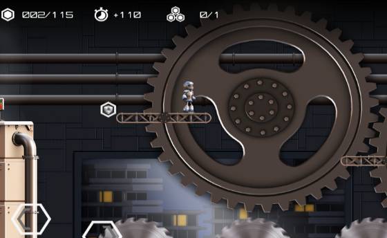 Gameplay screenshot from atom run premium for Android