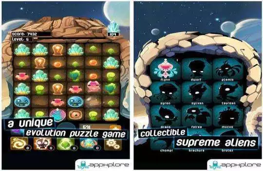 Gameplay screenshot of Alien Hive MOD APK on Android
