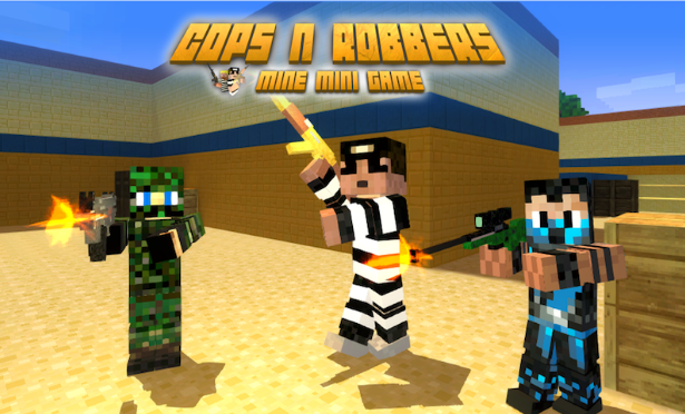 cops n robbers fps mini game MOD APK Android