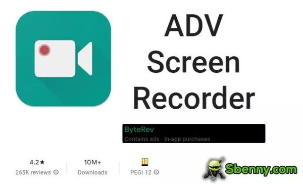adv screen recorder