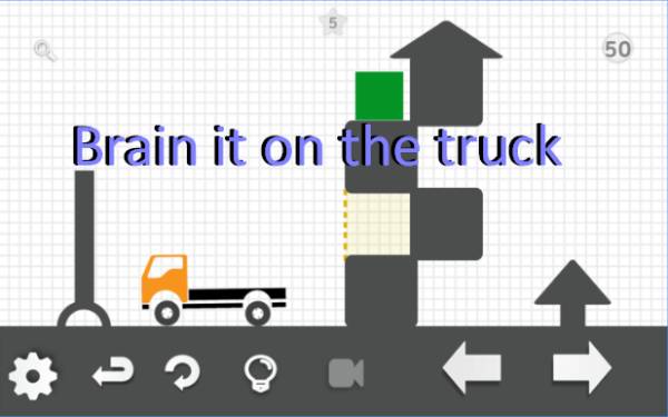 brain it on the truck