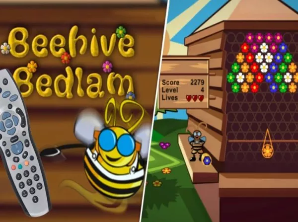 Gameplay screenshot from Beehive Bedlam for Android