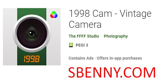 1998 cam cámara vintage