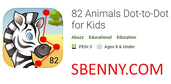 Animales 82 punto a punto para niños.
