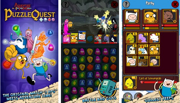 Adventure Time Puzzle Quest