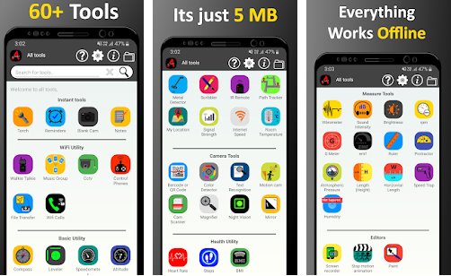 Все инструменты MOD APK Android