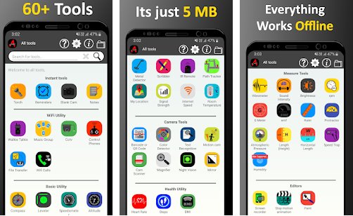 Gameplay screenshot from All tools for Android