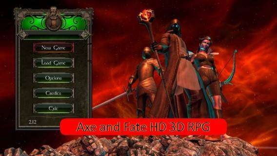 Hacha y destino HD 3D RPG