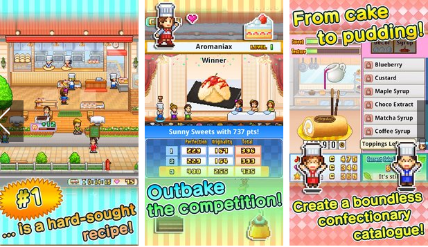 Gameplay screenshot from Bonbon Cakery for Android