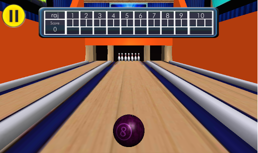 Gameplay screenshot from Bowling 3D Extreme Plus for Android