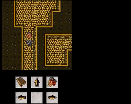 Gameplay screenshot from a dungeon horror deed  pilot for Android