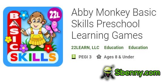 애비 원숭이 기본 기술 유치원 학습 게임