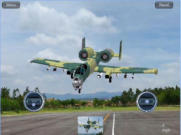 Gameplay screenshot from absolute rc plane simulator for Android