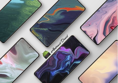 Gameplay screenshot from abstract droid 4k wallpapers for Android