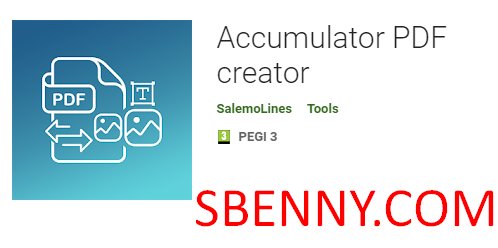 accumulatore pdf creator