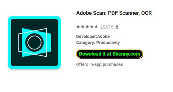 Adobe Scan PDF-Scanner