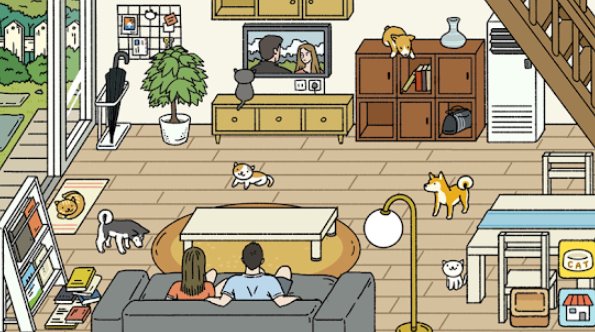 Gameplay screenshot from adorable home for Android