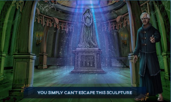 Gameplay screenshot from adventure mystery escape curse of the little one for Android