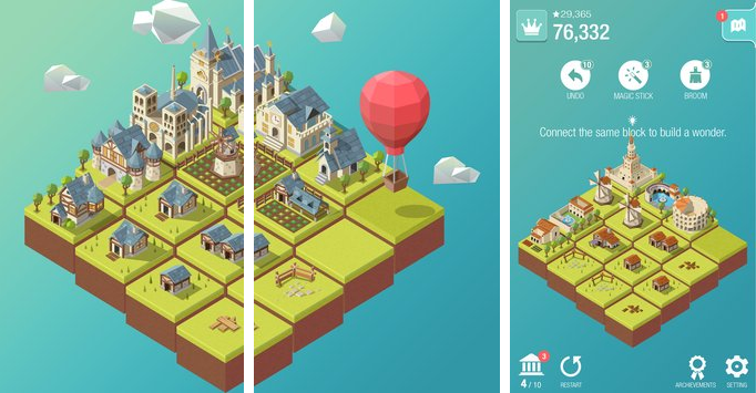 Gameplay screenshot from age of 2048 2048 puzzle for Android