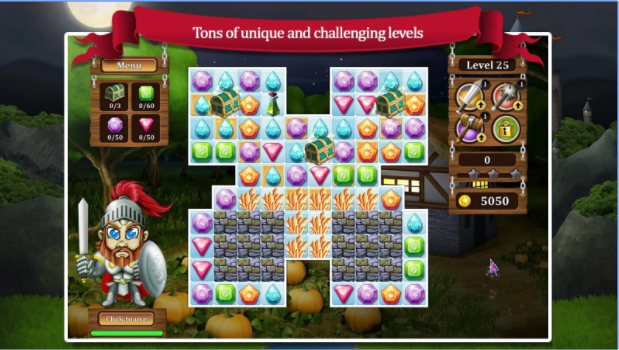 Gameplay screenshot from age of heroes the b full for Android