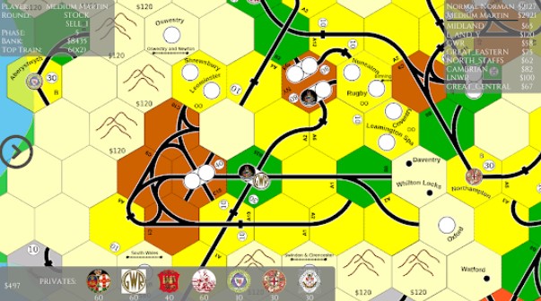 Gameplay screenshot from age of the train for Android