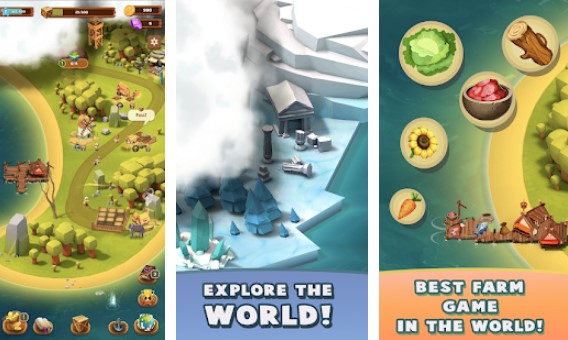 Gameplay screenshot from agenite medieval empire builder for Android