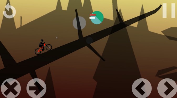 Gameplay screenshot from agent x equation rider for Android
