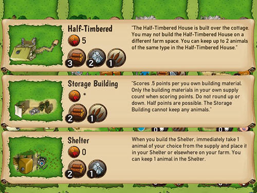 Gameplay screenshot from agricola all creatures for Android