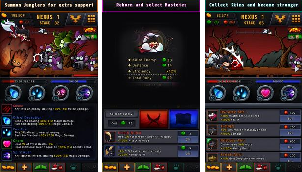 Gameplay screenshot from ahri rpg for Android