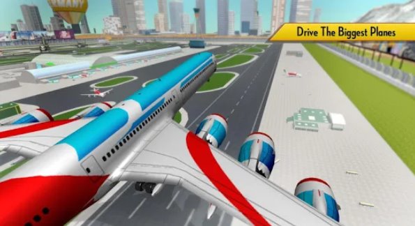 Gameplay screenshot from airplane simulator 2018 for Android