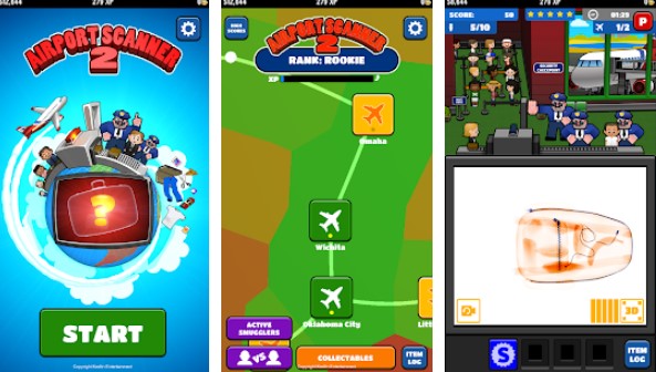 Gameplay screenshot from airport scanner2 for Android