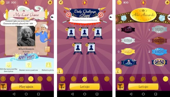Gameplay screenshot from akinator vip for Android