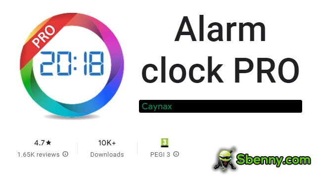 alarm clock pro1