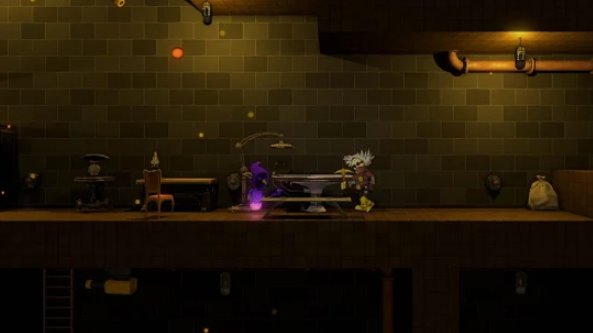 Gameplay screenshot from albus primestone through the wormhole for Android
