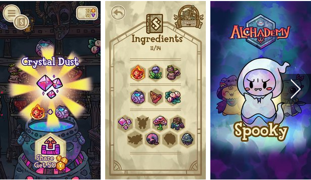Gameplay screenshot from alchademy for Android