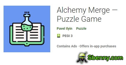 Alchemie-Merge-Puzzle-Spiel