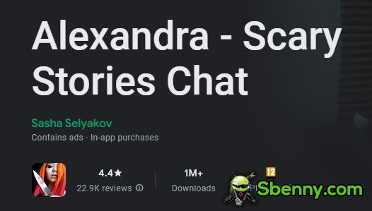 alexandra scary stories chat