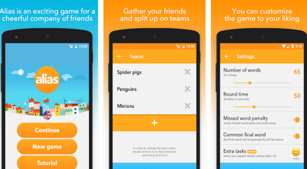 Gameplay screenshot from alias premium for Android