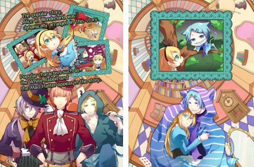Gameplay screenshot from alice and a cat in wonderland for Android