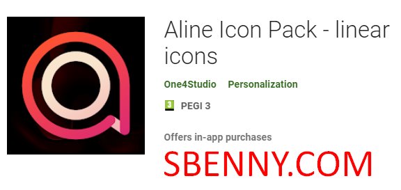 aline icon pack linear icons